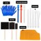 Mod Podge Gloss Waterbase Sealer, Glue & Decoupage Finish, 32 oz, Pixiss Accessory Kit with Silicone Spreaders, Gloves, Spreaders, Brushes